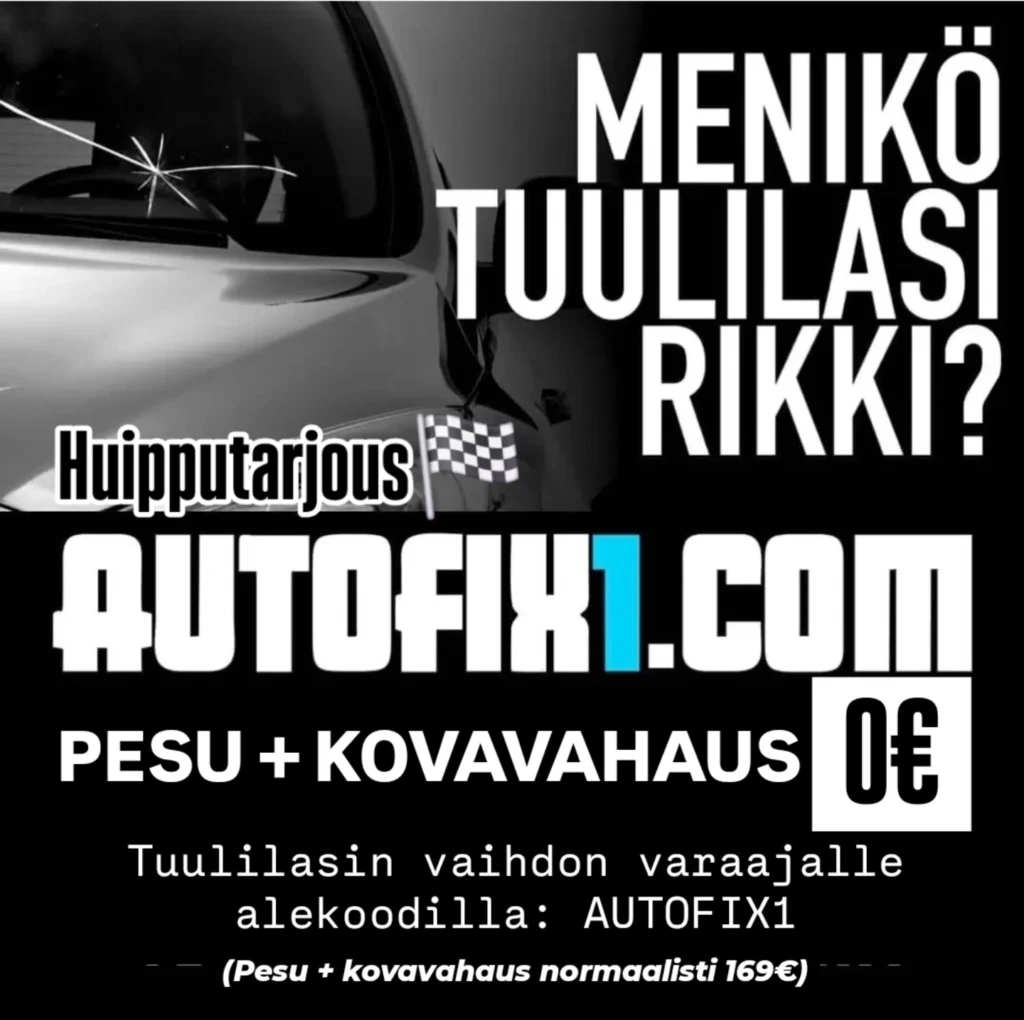 tuulilasin vaihto
